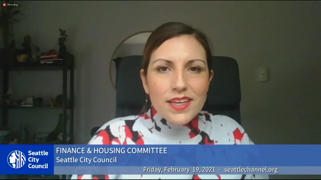 Finance & Housing Committee 2/19/21