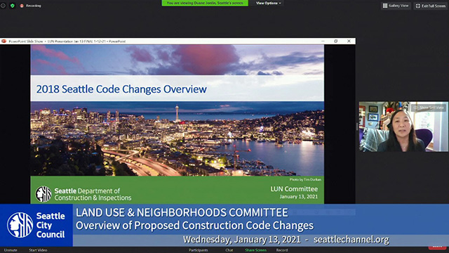Land Use & Neighborhoods Committee 1/13/21