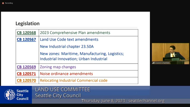 Land Use Committee Special Meeting - 6/8/23