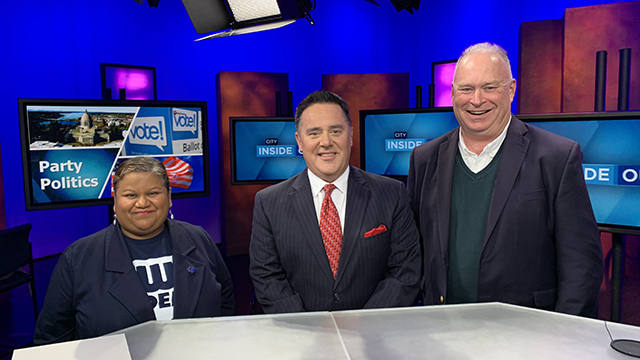 City Inside/Out: GOP, Dem state chairs debate controversial initiatives & statewide races