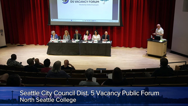 Public Forum with District 5 Vacancy Finalists 