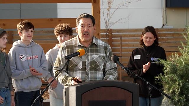 Mayor & City leaders celebrate opening of new tree nursery