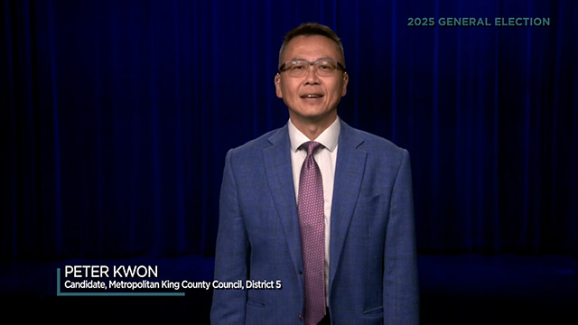 Peter Kwon, candidate for Metropolitan King County Council, District 5 Peter Kwon, candidate for Metropolitan King County Council, District 5