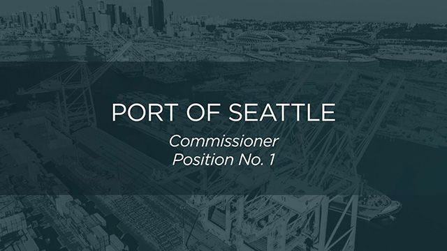 Port of Seattle, Commissioner Position 1